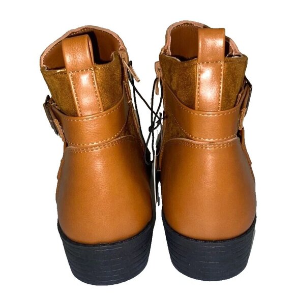 Comfort by Alexis Bendel Golda Women's Ankle Boot Tan Size 7 - Picture 6 of 8